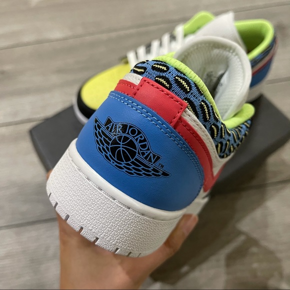 Air Jordan 1 Low Multi-Color GS - Picture 5 of 9